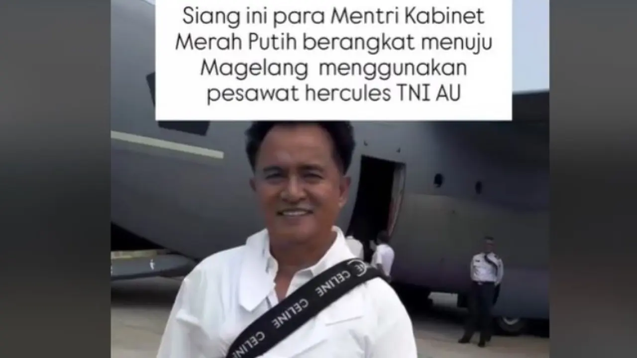 Ikut Retreat di Magelang, Yusril Ihza Mahendra Tampil Modis dan Bawa 2 Tas Branded.