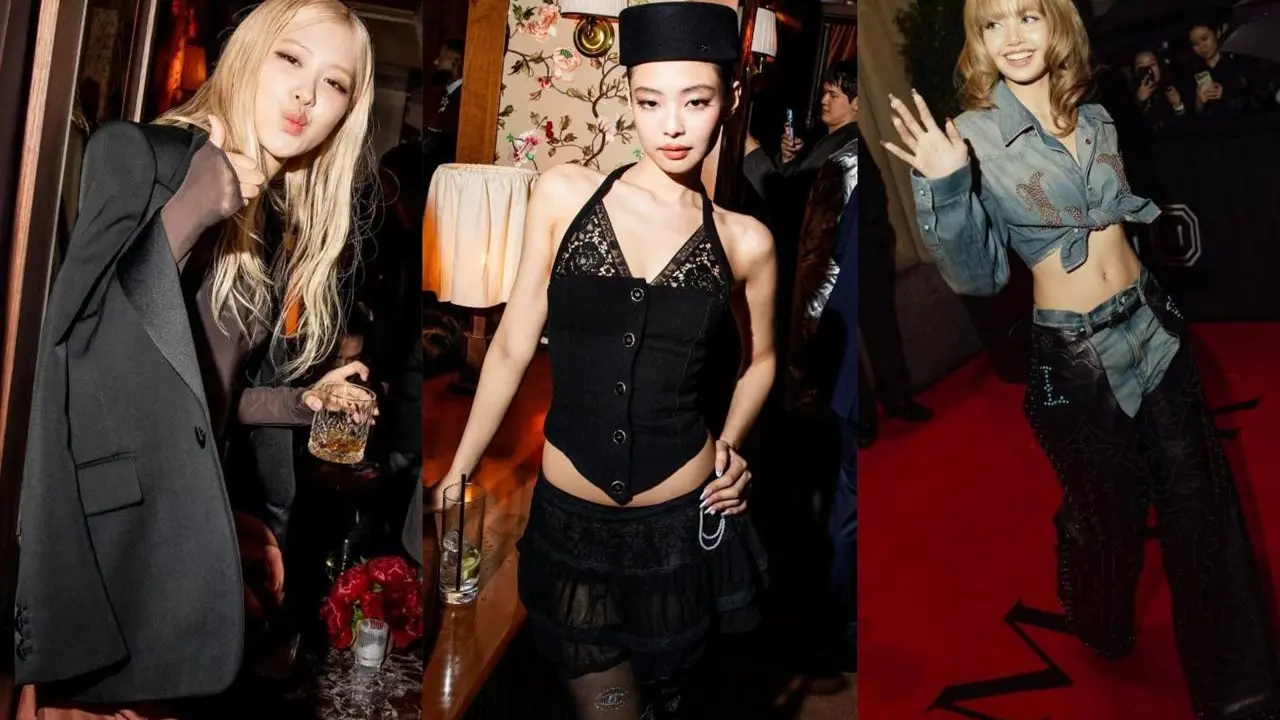 Adu Gaya Jennie, Rose, dan Lisa BLACKPINK di After Party Met Gala 2025