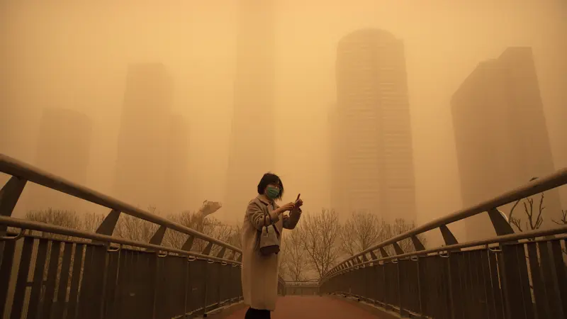 Badai Pasir di Beijing