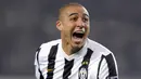 Trezeguet mencetak 171 gol dari seluruhan penampilannya bersama Juventus di Serie A dan Serie B. Pemain yang memiliki julukan 'Trezegol' ini juga memberikan dua trofi Liga Italia serta membawa Juve ke final Liga Champions 2002. (AFP/Damien Meyer)