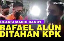 VIDEO: Reaksi Mario Dandy Usai Rafael Alun Ditahan KPK