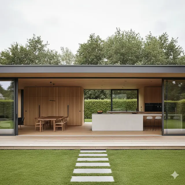 Tren Model Rumah Sederhana Tapi Mewah Tahun 2025 (Image by Gemini AI)