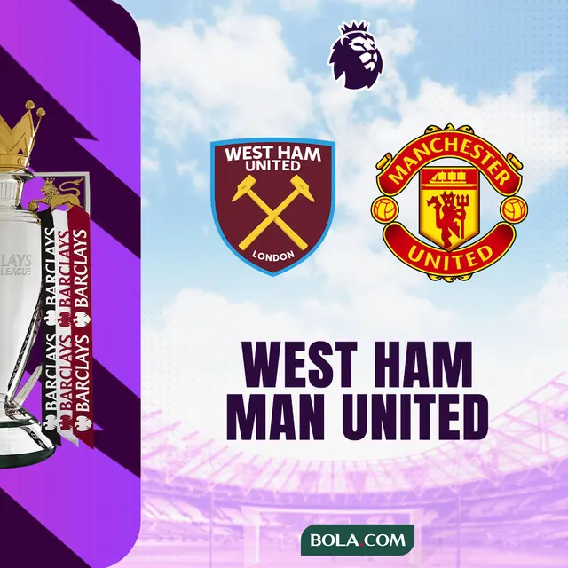 Liga Inggris - West Ham Vs MU