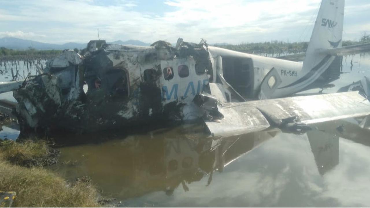 Detik-Detik Pesawat SAM Air Hilang Kontak dan Jatuh di Gorontalo, Ini Identitas 4 Orang Tewas