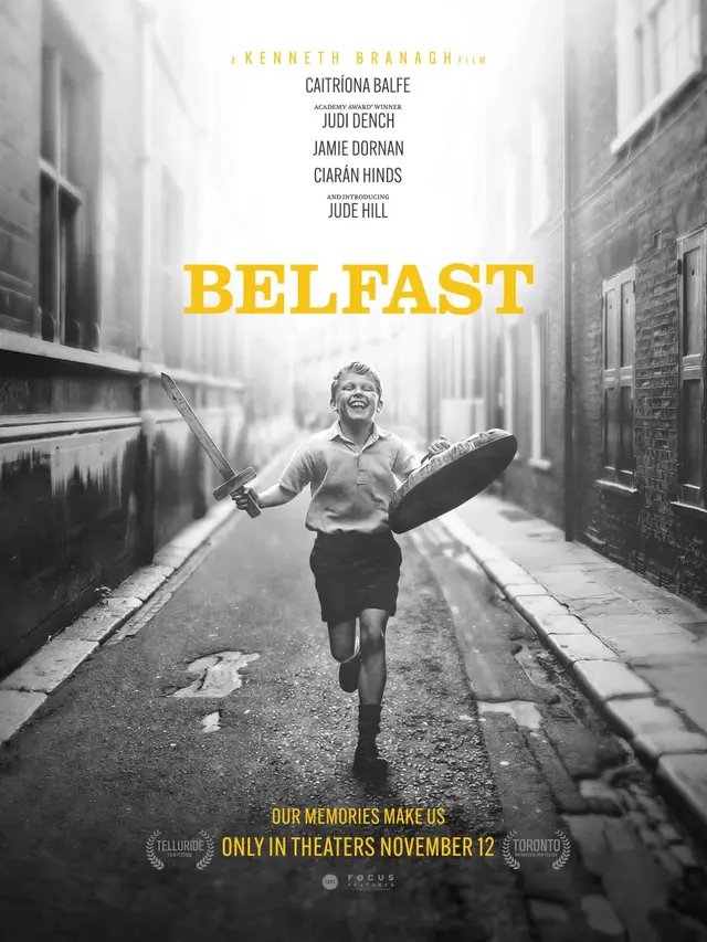 Poster film Belfast. (Foto: Dok. Northen Ireland Screen/ IMDb)
