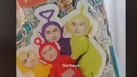 Gibran Rakabuming Bagikan Gantungan Kunci Teletubbies pada Siswa SMA, Bentuknya Auto Bikin Ketawa.&nbsp; foto: TikTok @gusdarya