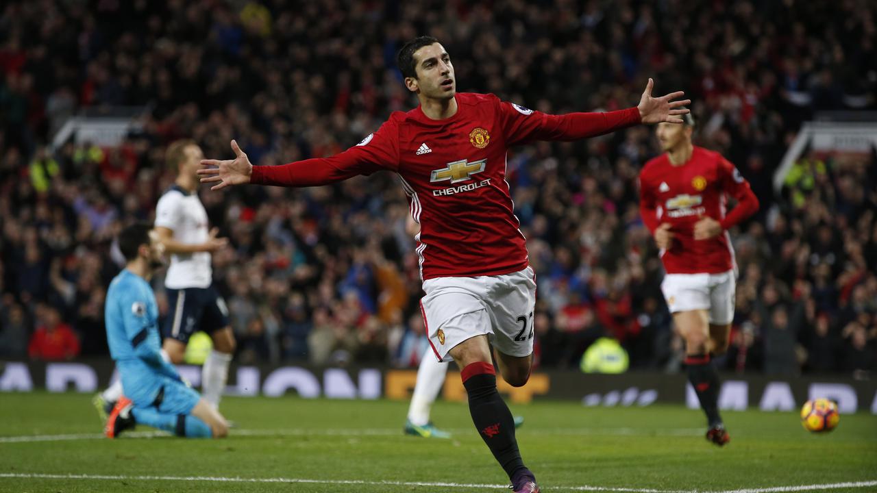Gelandang Manchester United, Henrikh Mkhitaryan