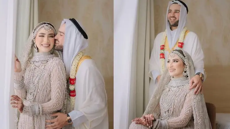 Resmi Menikah, Ini 7 Potret Pernikahan Shirin Safira dan Suami dengan Tema Timur Tengah