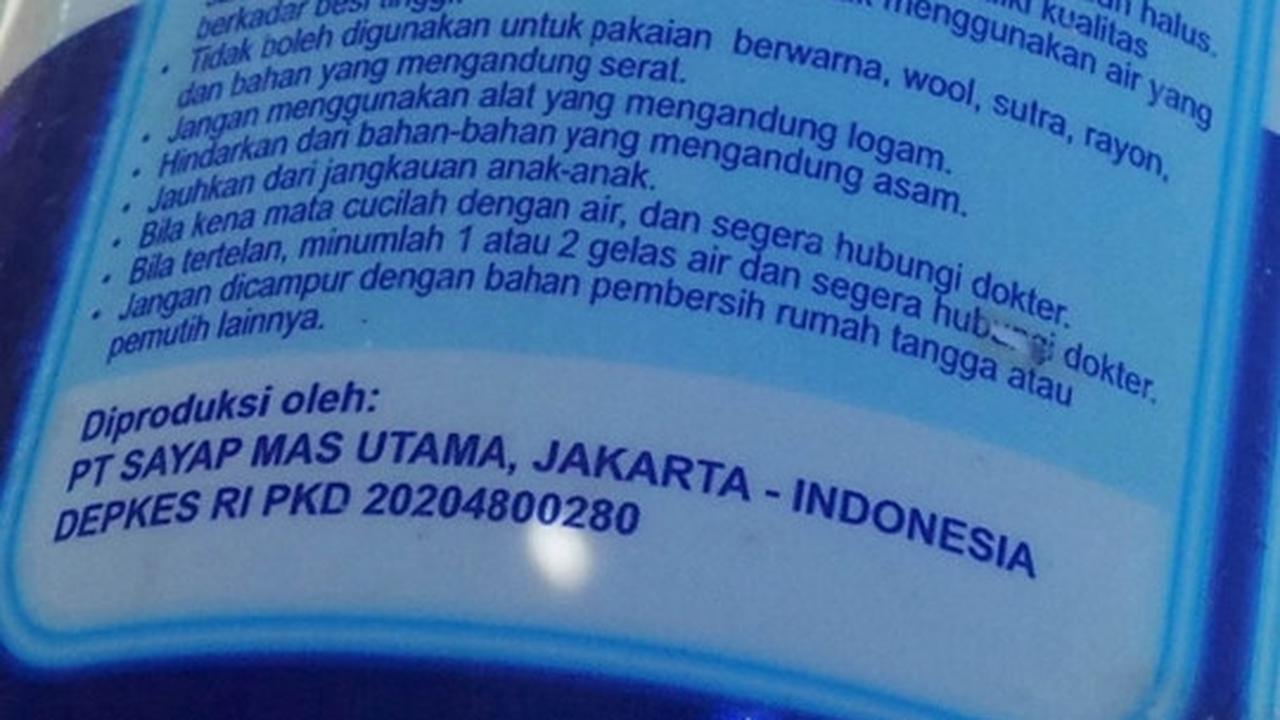 Ada botol So Klin Pemutih di lokasi penemuan puing diduga MH370