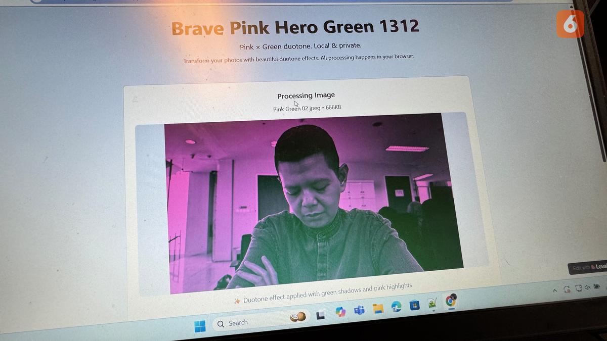 Tren Brave Pink Hero Green Viral di Medsos, Begini Cara Ganti Foto Profil Kamu