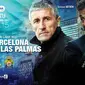  Barcelona vs Las Palmas (Liputan6.com/Abdillah)