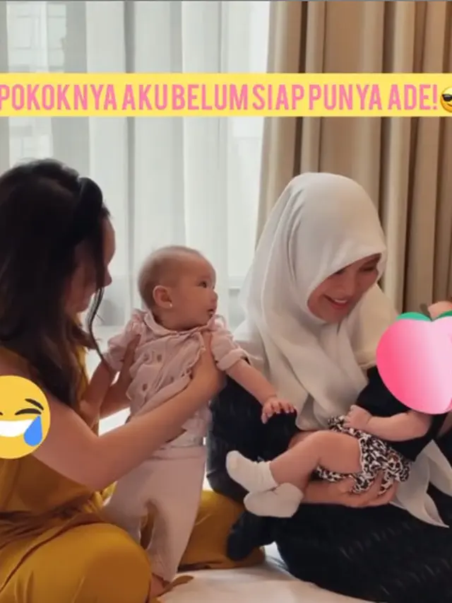 6 Momen Manis Shandy Aulia Jenguk Chacha Frederica dan Baby Cassia