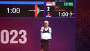 <p>Atlet angkat besi Indonesia, Eko Yuli Irawan berkompetisi pada nomor angkat besi putra 61 kg SEA Games 2023 di Taekwondo Hall Olympic Complex, Phnom Penh, Kamboja, Sabtu (13/05/2023). (Bola.com/Abdul Aziz)</p>