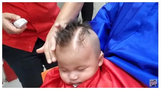 Usai Bikin Paula Menangis, Ini 7 Potret Kiano Tiger Wong Potong Rambut Lagi