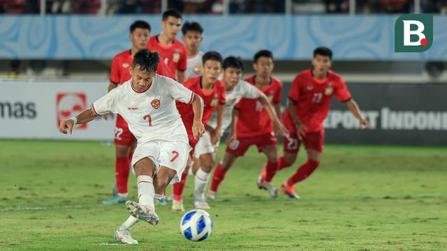 Foto: Timnas Indonesia U-16 Tampil Spartan, Gilas Laos Dan Segel Tiket Semifinal Piala AFF U-16 2024