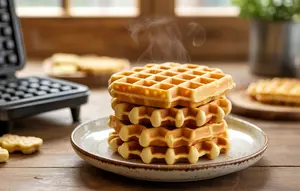Resep Waffle Tempe Kriuk yang Renyah Tanpa Digoreng