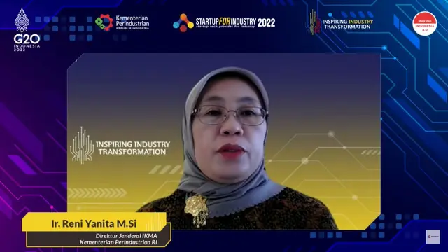 Direktur Jenderal Industri Kecil, Menengah, dan Aneka (IKMA) Kemenperin Reni Yanita. (Dok. Kemenperin)