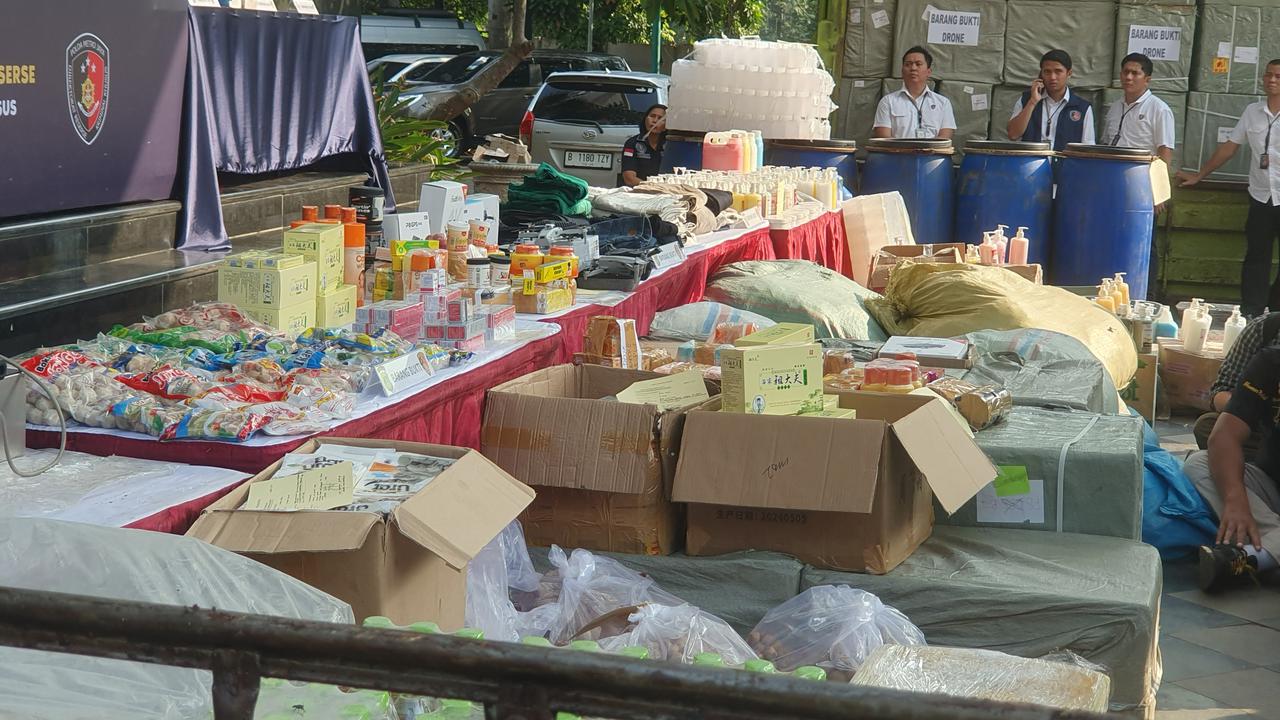 Polisi Bongkar Kasus Kosmetik Ilegal hingga Barang Palsu, Kerugian Capai Rp12 Miliar