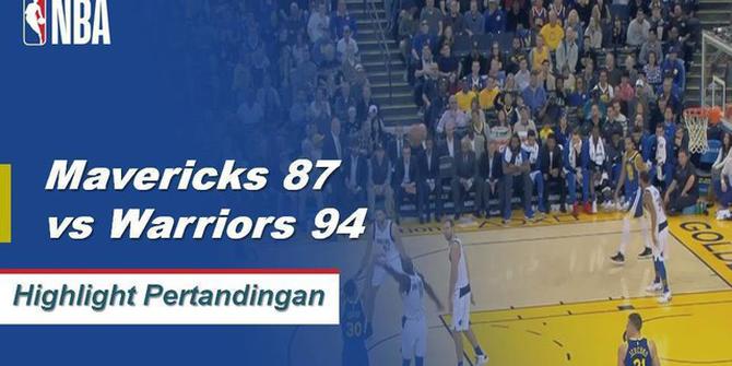 Cuplikan Hasil Pertandingan NBA : Mavericks 116 vs Warriors 120