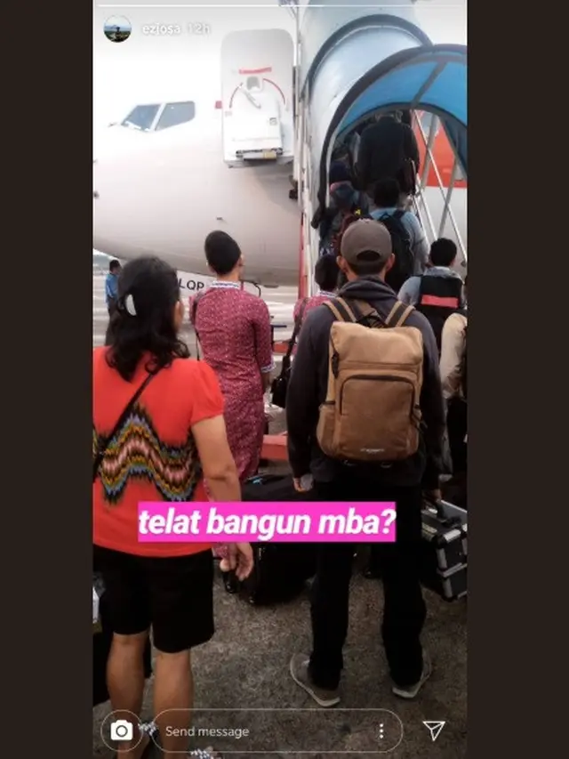 suasana terakhir Lion Air Jt 610 (foto: @Cittairlanie)