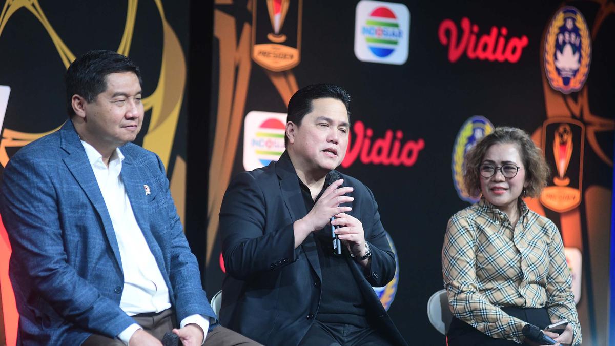 Erick Thohir Jamin Piala Presiden dan Piala AFF Bisa Berjalan Bersamaan