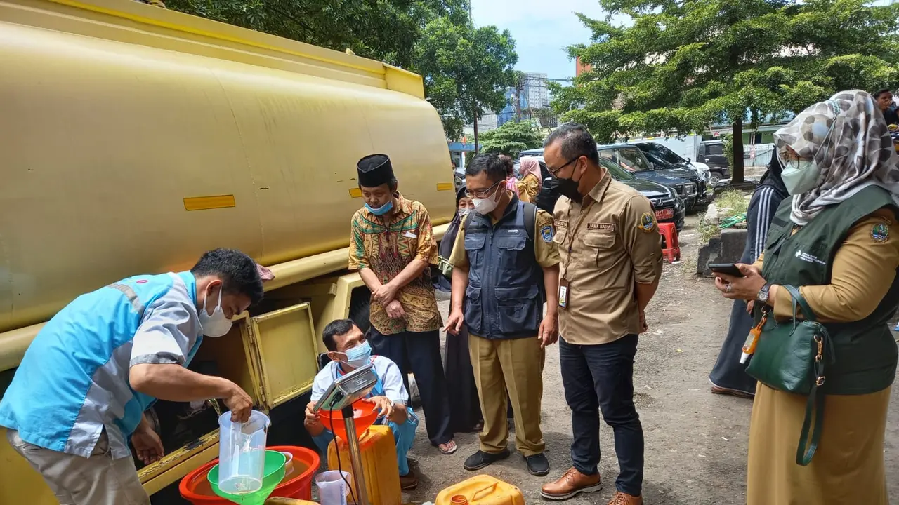Operasi pasar minyak goreng di Kota Bandung. Dok Kemendag