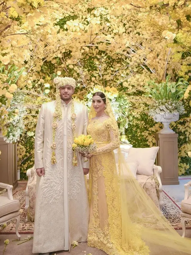 Potret Tasya Farasya saat momen pesta pernikahan 6 tahun yang lalu (Sumber: Instagram/@tasyafarasya)