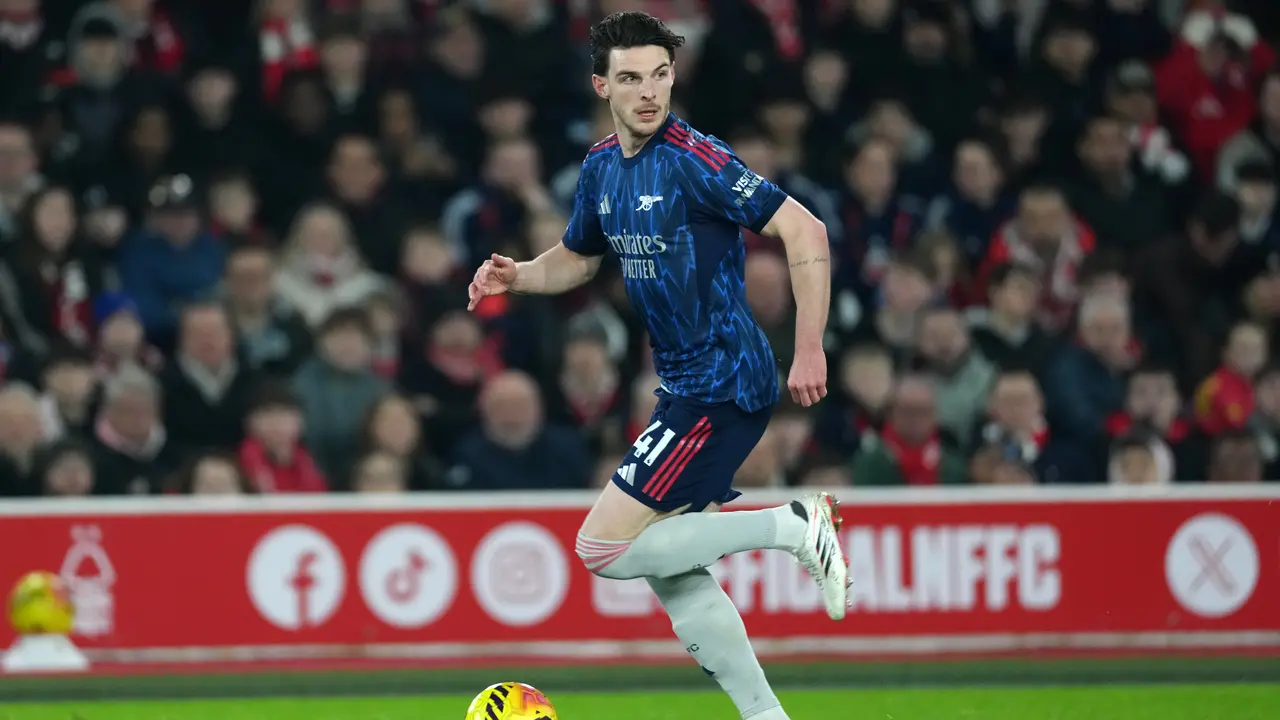 Gelandang Arsenal, Declan Rice
