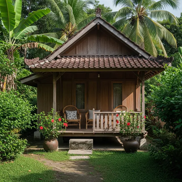 9 Rumah Impian Masa Tua di Desa Desain Simpel dan Nyaman