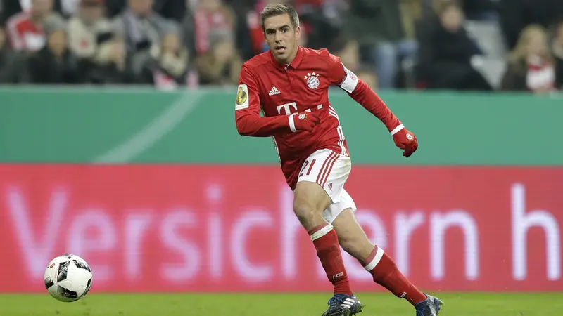 Kapten Bayern Muenchen Philipp Lahm (AP Photo/Matthias Schrader)