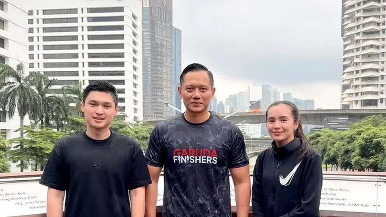 6 Potret Beby Tsabina dan Febby Rastanty di Event Lari, Sarapan Bareng AHY