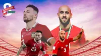 Indonesia vs Palestina - Marc Klok vs Mohammed Rashid (Bola.com/Erisa Febri)