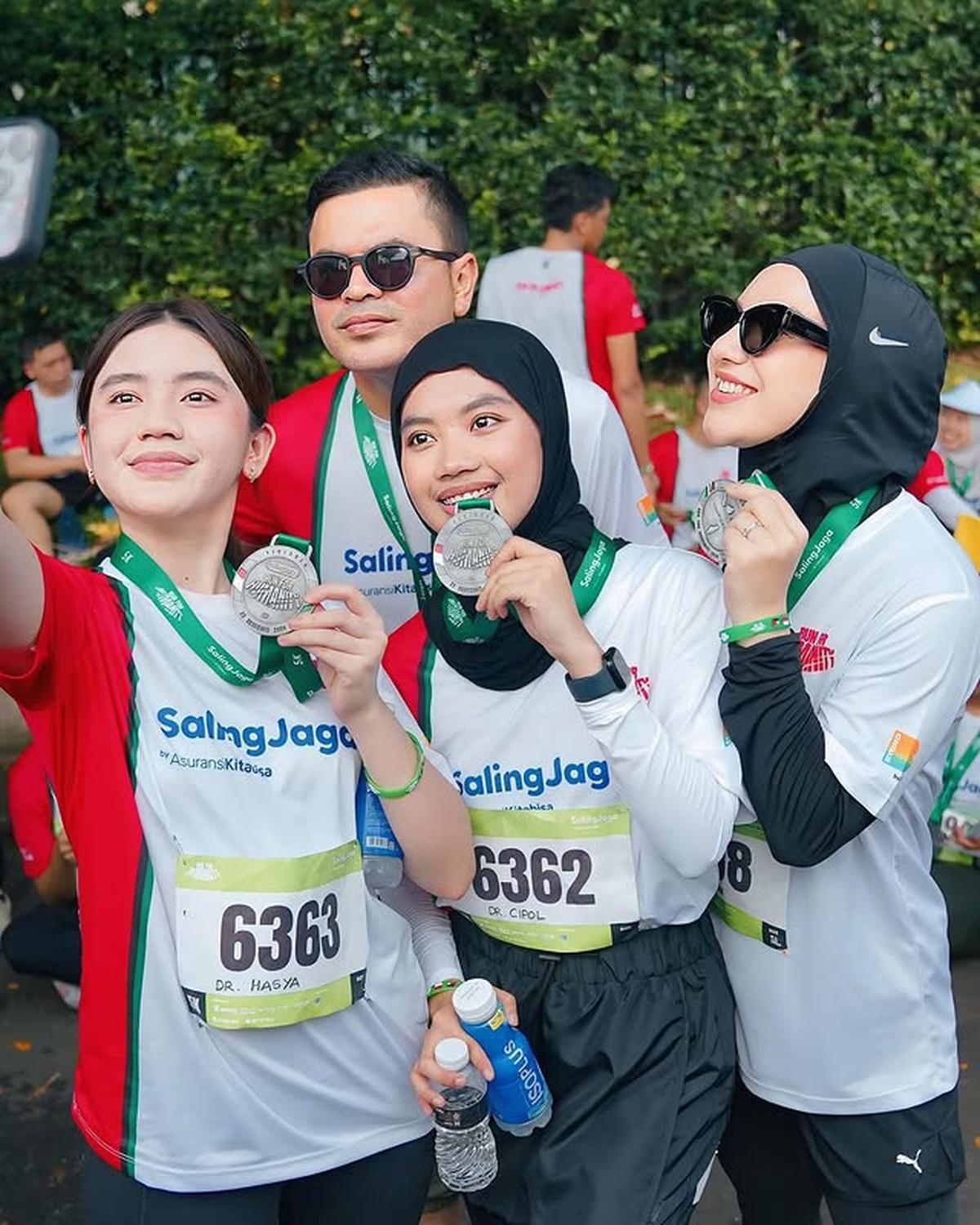 Potret Haldy Sabri dengan Sean Adik Irish Bella, Lari Bareng Terlihat Kompaknya