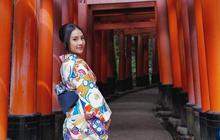 Potret Cantik Menawan Anya Geraldine saat Liburan di Jepang, Makin Anggun saat Pakai Kimono