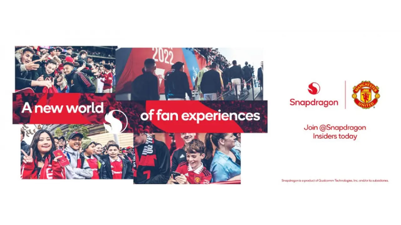 Qualcomm jadi sponsor Manchester United