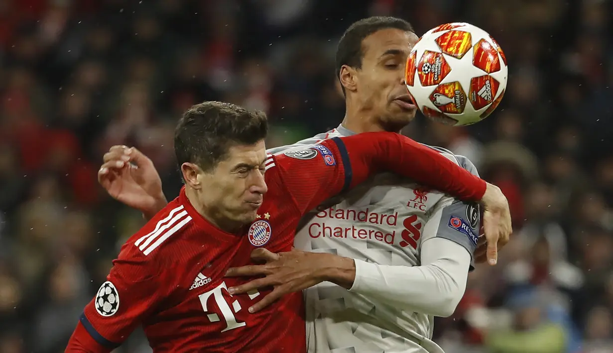 Dari torehan 11 gol Lewandowski, sembilan di antaranya tecipta ketika Bayern Munchen berlaga di pertandingan tandang. (AFP/Odd Aandersen)