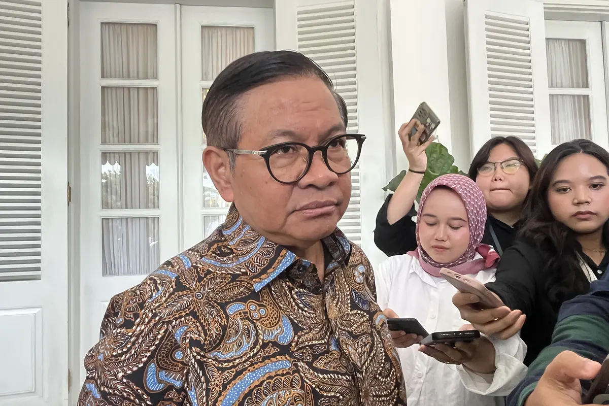 Gubernur DKI Jakarta Pramono Anung di Balai Kota DKI Jakarta, Kamis (6/11/2025).