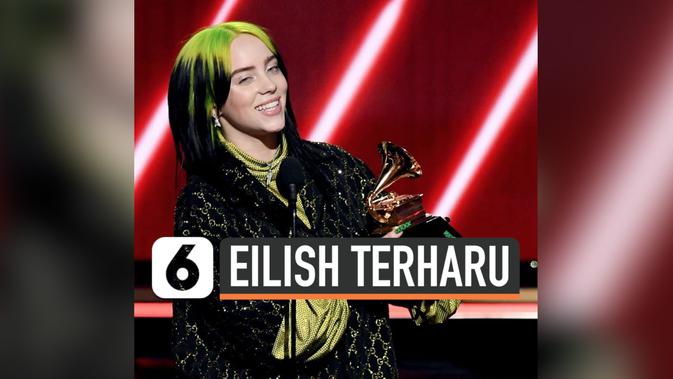 VIDEO: Pelukan Haru Bille Eilish Menang Grammy Awards 2020 ...