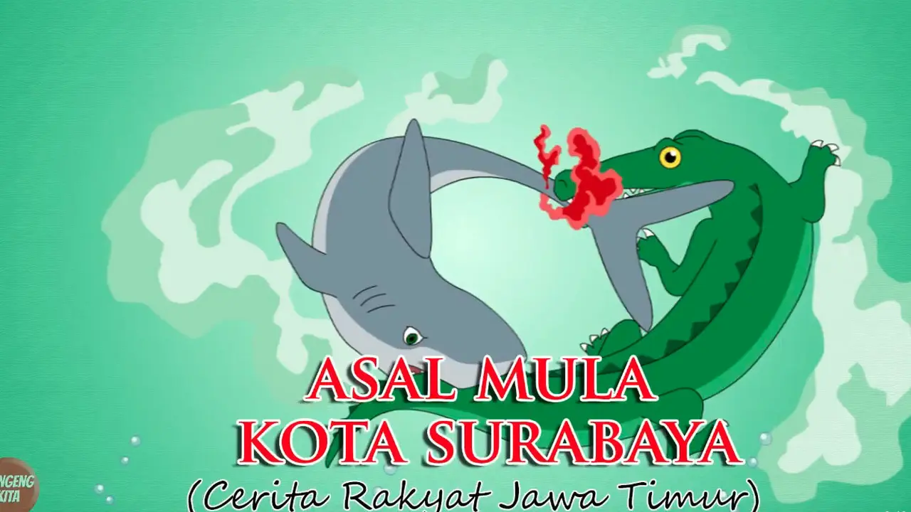 Yuk, Lihat Dongeng Asal Mula Kota Surabaya. sumberfoto: Dongeng Kita