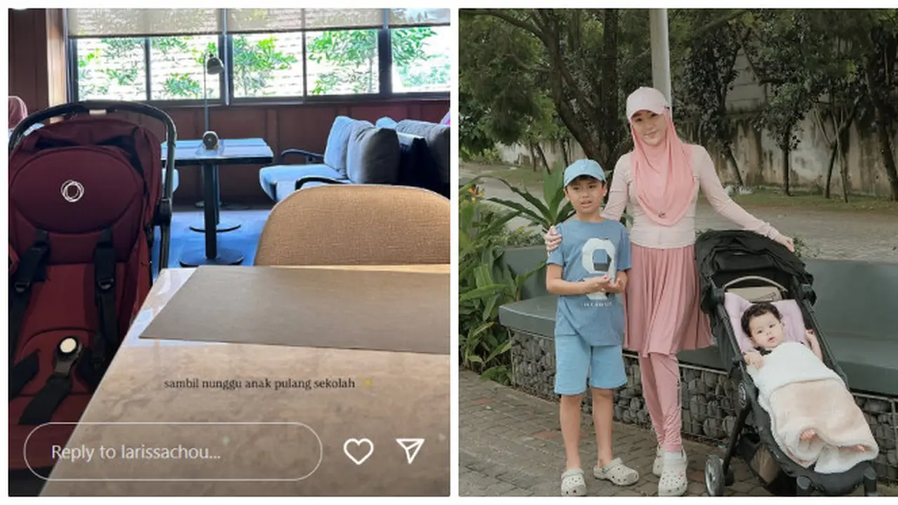 6 Potret Larissa Chou di Ramadan 2025, Tetap Memberikan ASI Eksklusif untuk Alesha