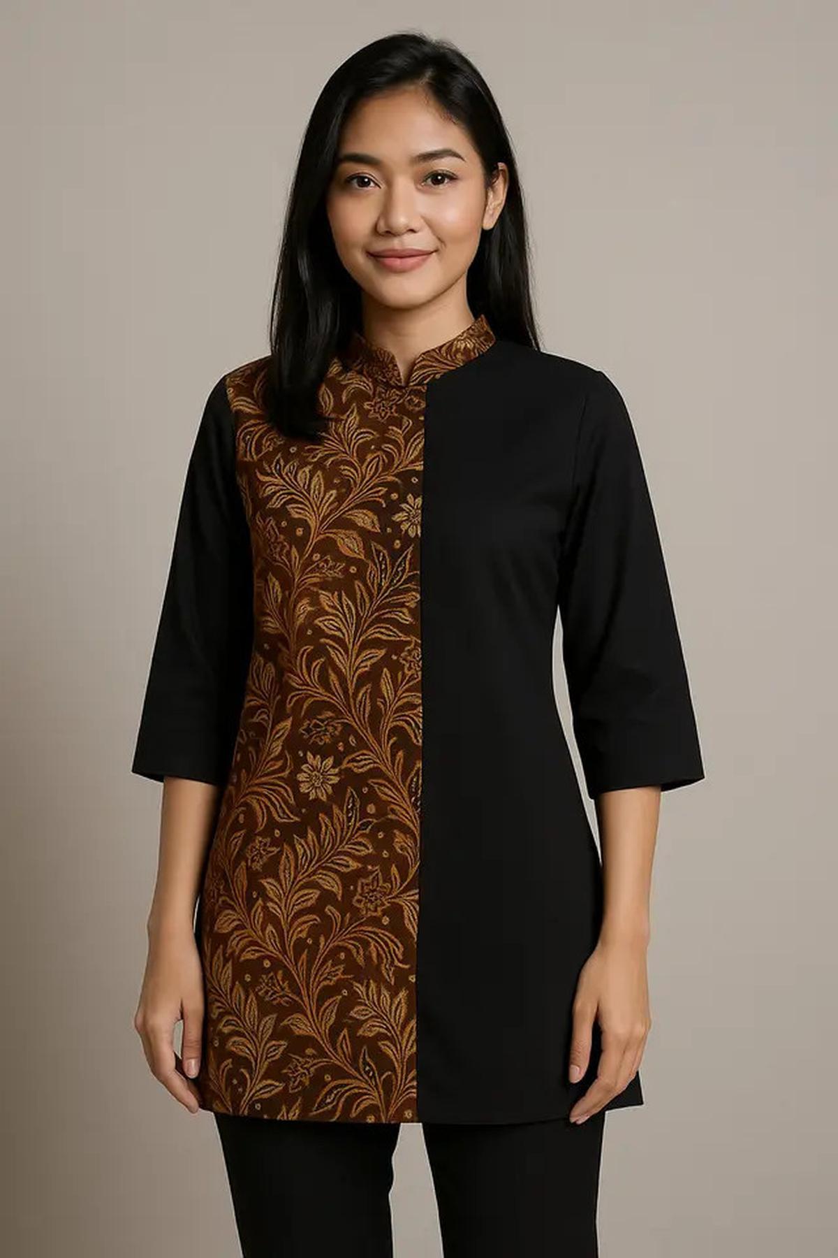7 Model Tunik Batik Cantik untuk Kondangan 2025, Tampil Anggun dan Elegan
