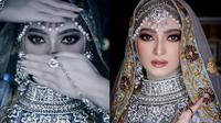 Valda Alviana dengan busana dan makeup khas India (Sumber: Instagram/valda_alviana)