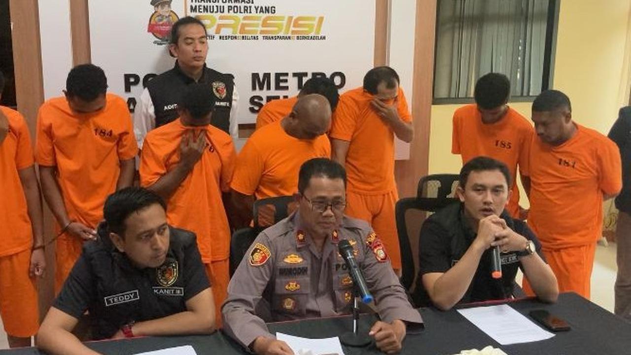 VIDEO: Tegang! Rekaman Polisi Detik-Detik Penangkapan Pelaku Bentrok Kemang di Tengah Jalan