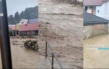 VIDEO: Mirip di Indonesia, Mengerikannya Banjir di Austria hingga Bikin Jalanan Hancur