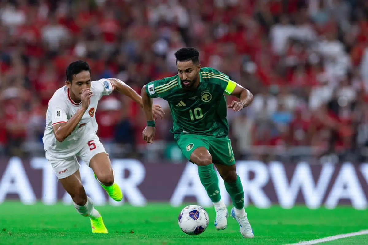 Rizky Ridho dan Salem Aldawsari - Kualifikasi Piala Dunia 2026