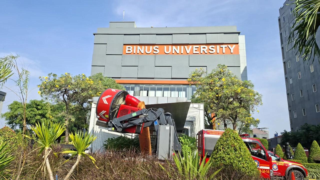 Polisi Selidiki Penyebab Kebakaran di Auditorium Binus