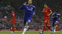 Babak 1: Gol Indah Hazard Bungkam Liverpool