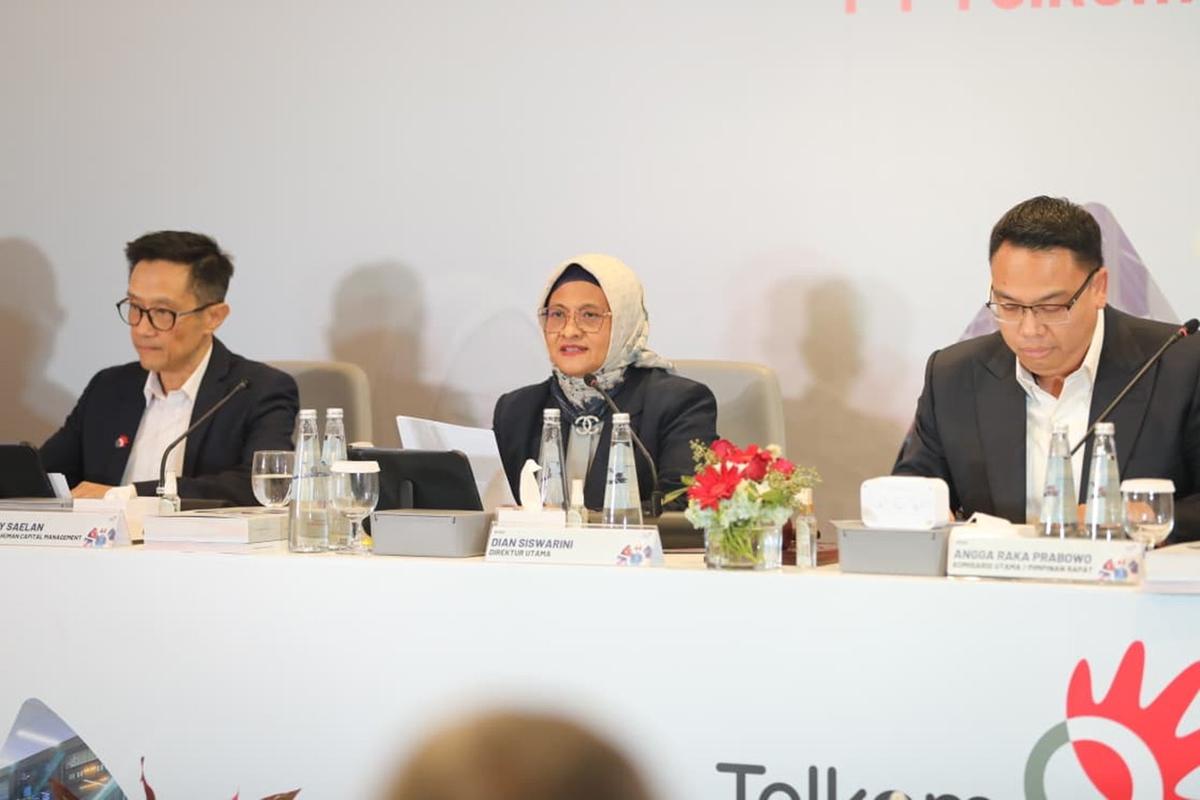 Tebar Dividen Jumbo dan Buyback Rp4 Triliun, Telkom Pertahankan Jajaran Direksi