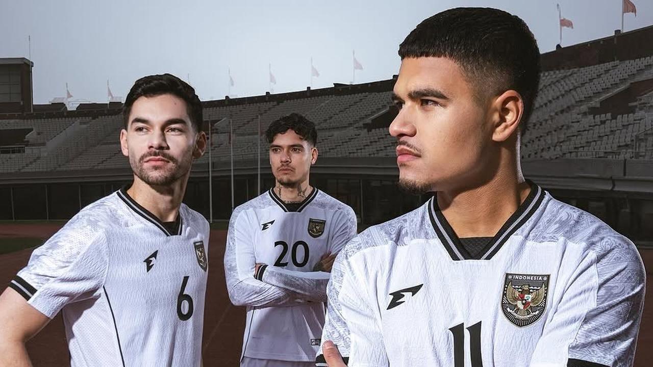 FOTO: Keren dan Elegan! Ini Penampakan Jersey Tandang Timnas Indonesia Didominasi Warna Putih