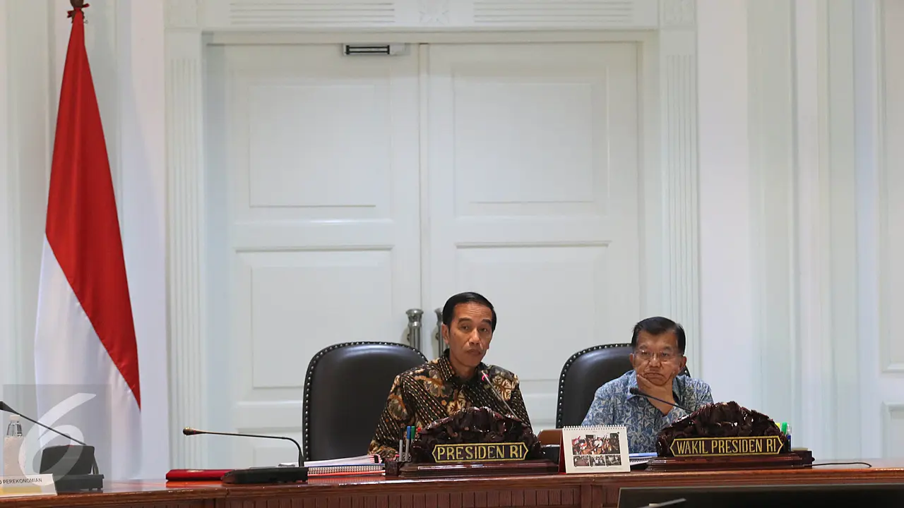 Jokowi Pimpin Ratas Asian Game 2018di Istana Kepresidenan-Jakarta- Angga Yuniar-20170418